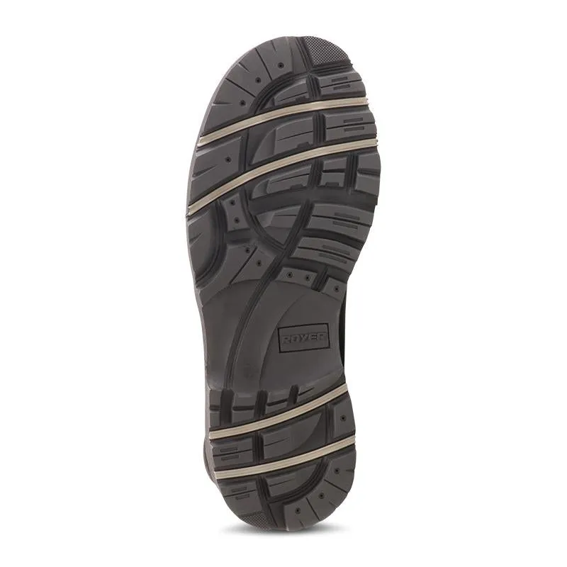 Shock Absorbing Morning Walk Chain Touch Black Men's 8" Composite Toe Metguard work boots 10-8501