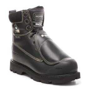 Black Men's 8" Composite Toe Metguard work boots 10-8501 Fashion Statement Fall Ready