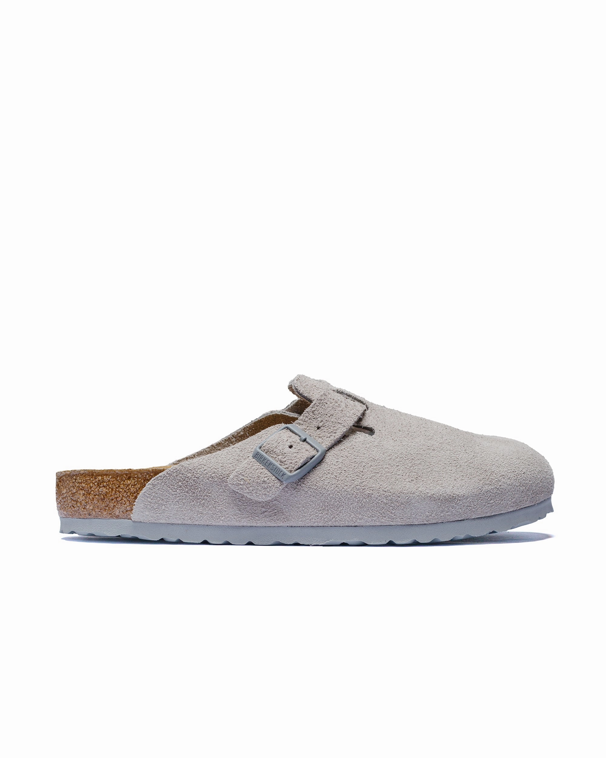 Global Fit heel cup Birkenstock Boston Stone Coin Suede