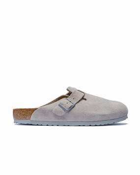 Global Fit heel cup Birkenstock Boston Stone Coin Suede