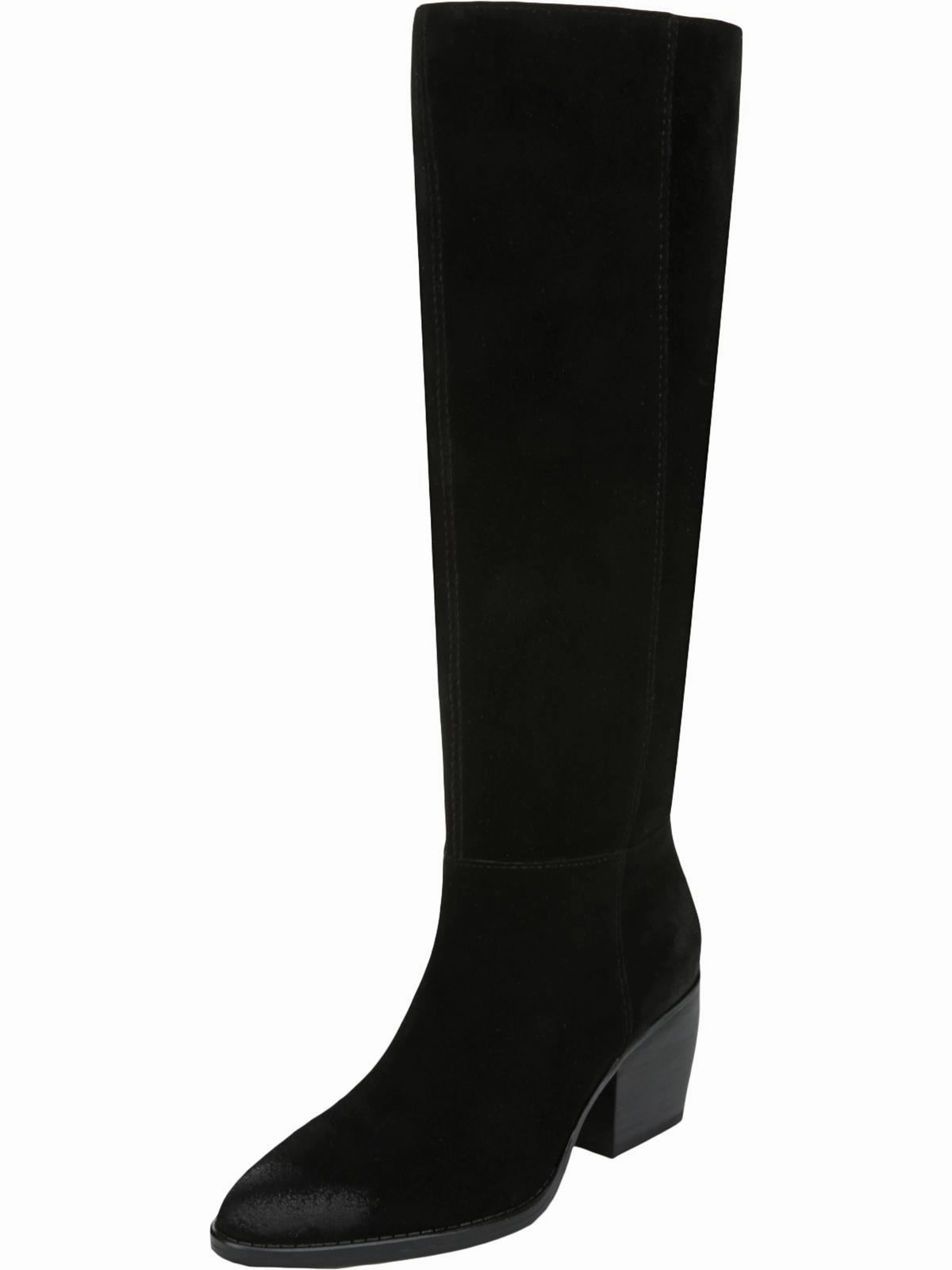 Feather Light Backcountry Camper Protective Finish Rough Trail Hiker Fae Womens Zipper Block Heel Knee-High Boots