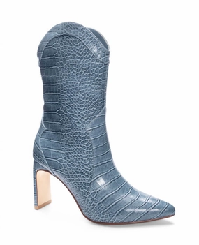 Forester Western Boot In Blue urban commuting