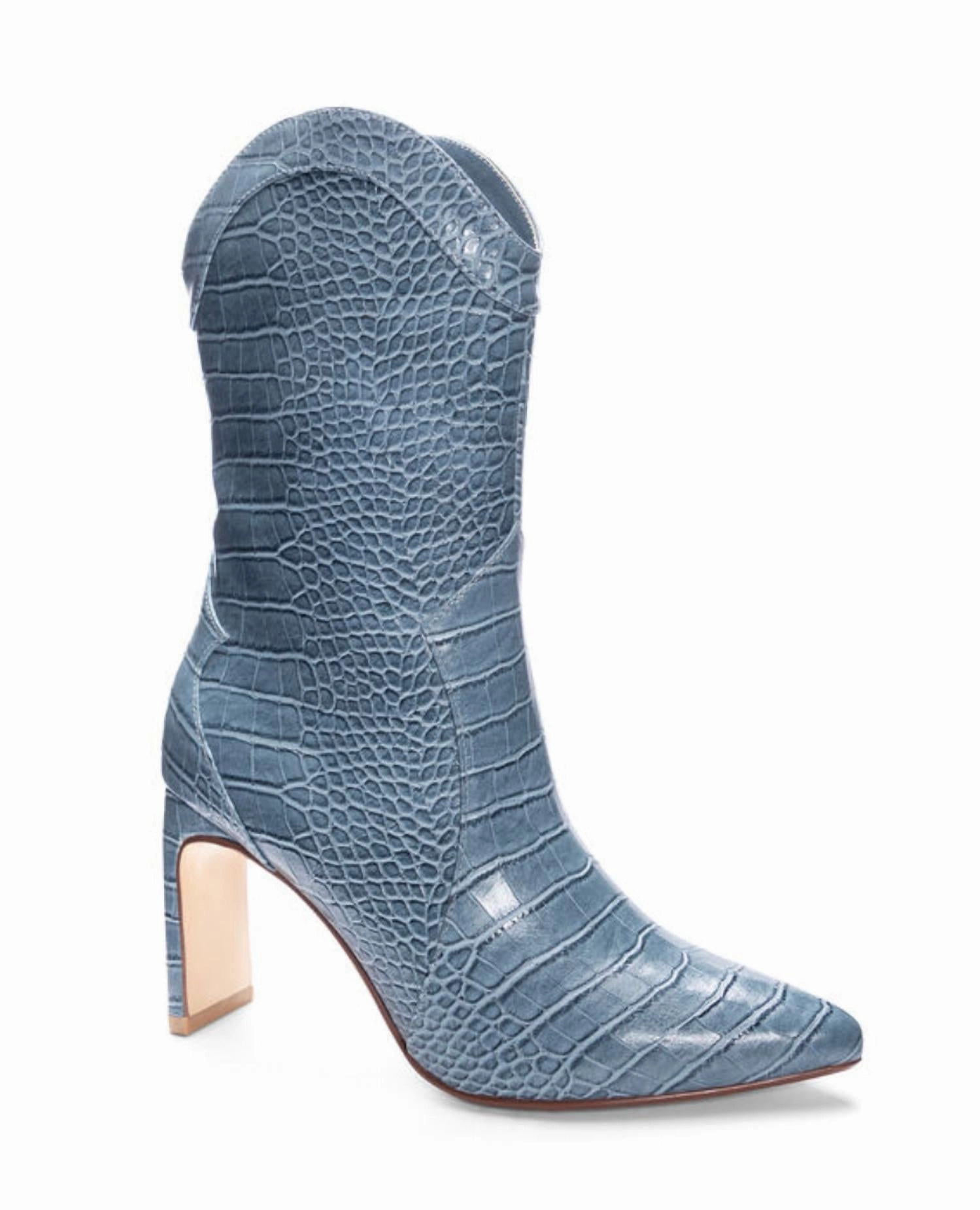 On-the-Go Wear Rugged Terrain Forester Western Boot In Blue