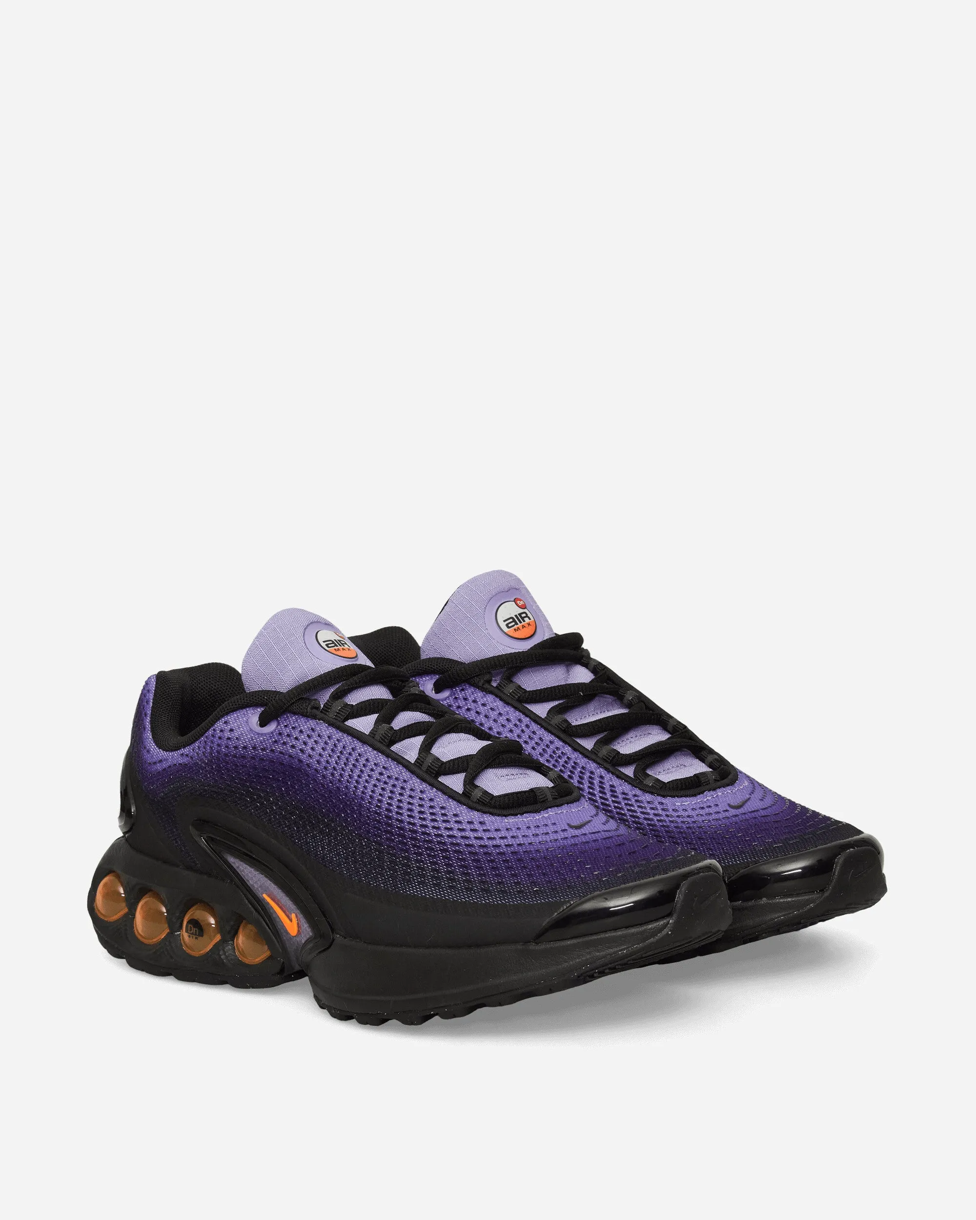 Air Max DN Sneakers Medium Violet / Total Orange Tuned Rocker Geometry