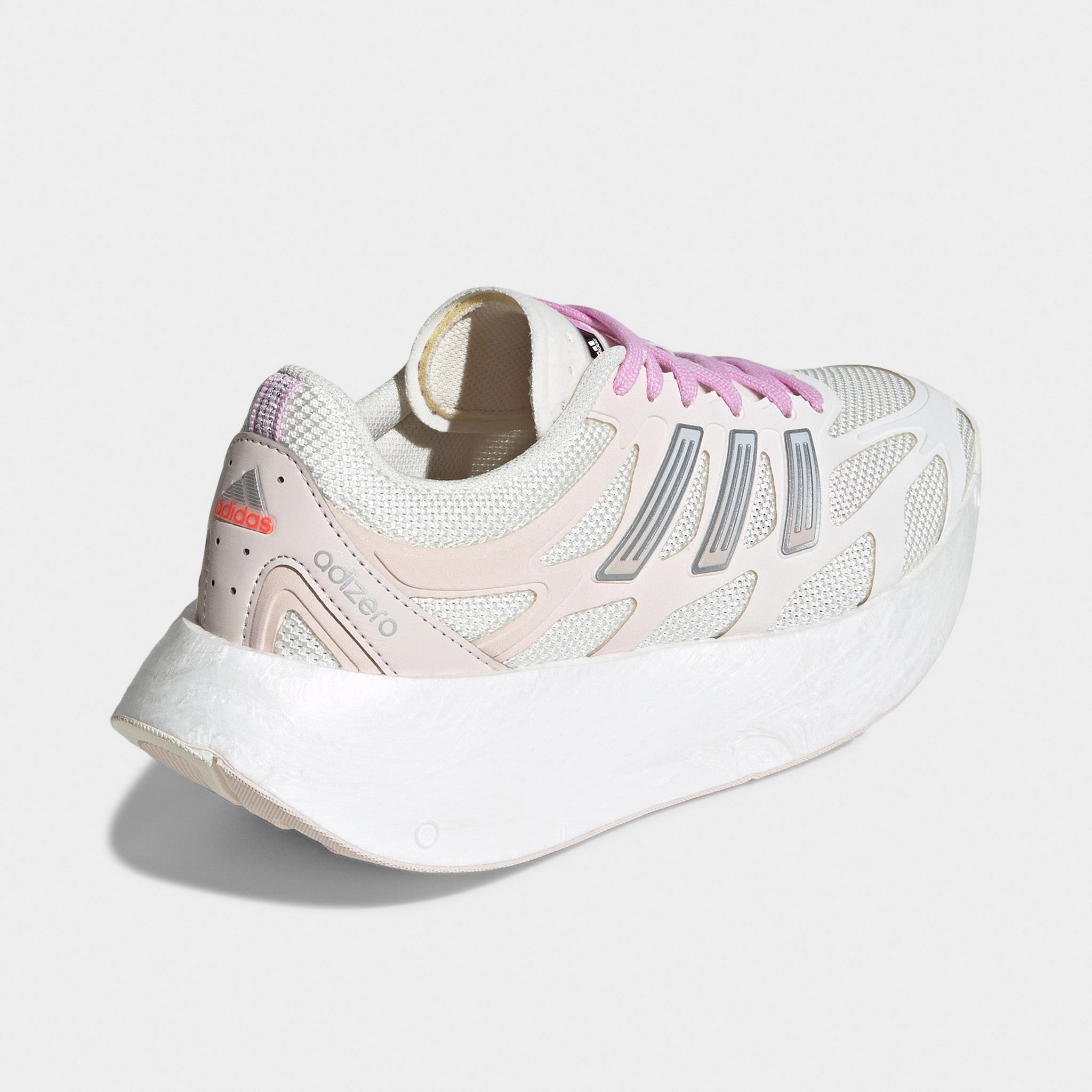 Current Step Port Run adidas Women's Aruku White / Light Pink