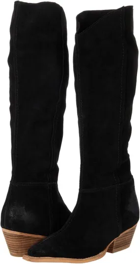 Free People Women's Sway Low Slouch Boot, Black City Trek