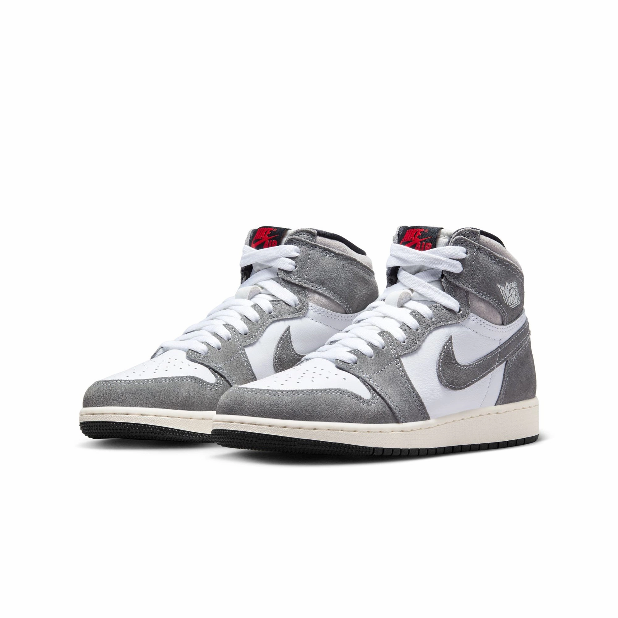 Air Jordan 1 High OG "Washed Black" GS Kids FD1437-051 Breathable flair Commuter Friendly
