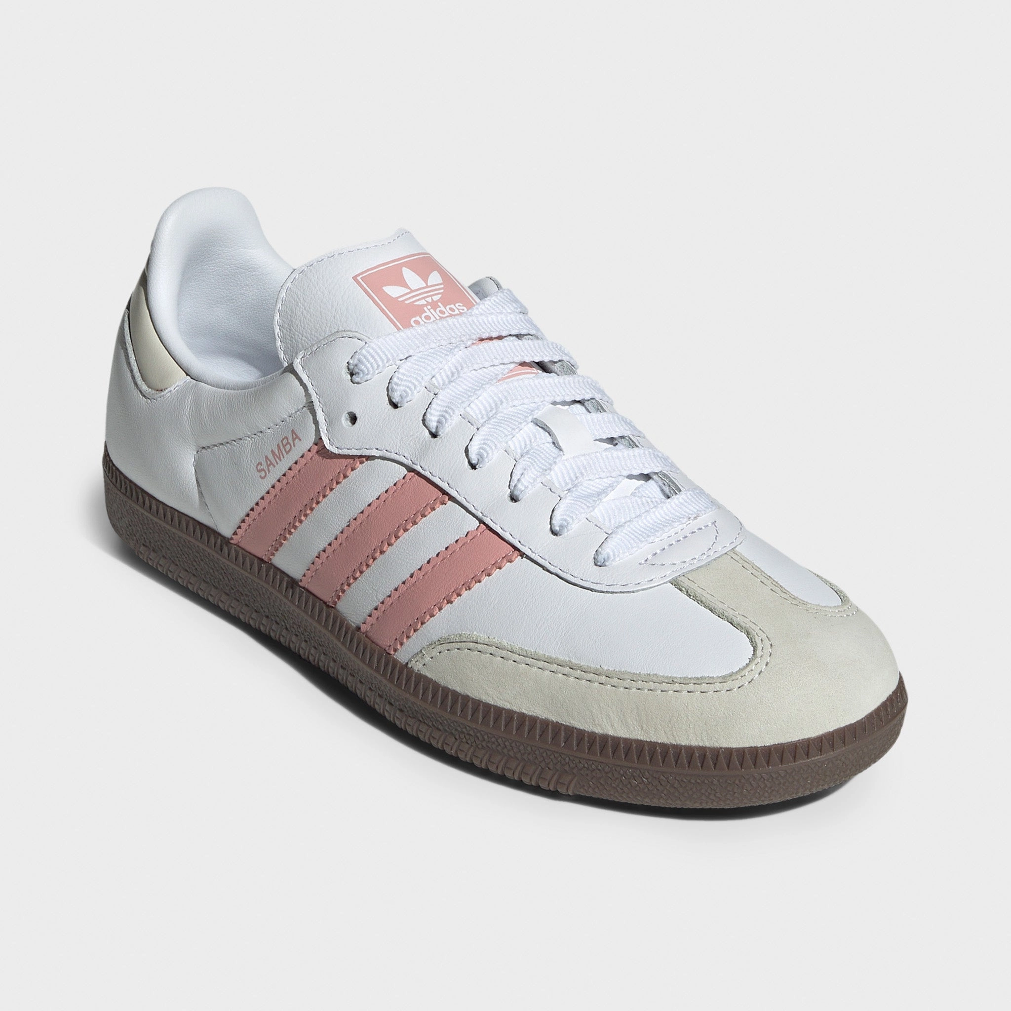 Balanced Walk Indoor Wear adidas Women's Samba OG White / Wonder Mauve - White