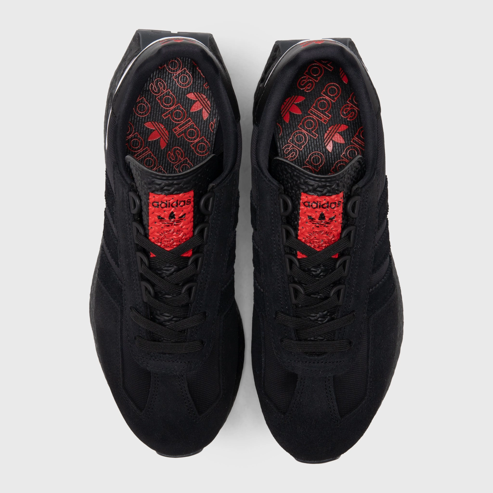adidas Originals Retropy E5 Core Black / Vivid Red - Core Black Lightweight