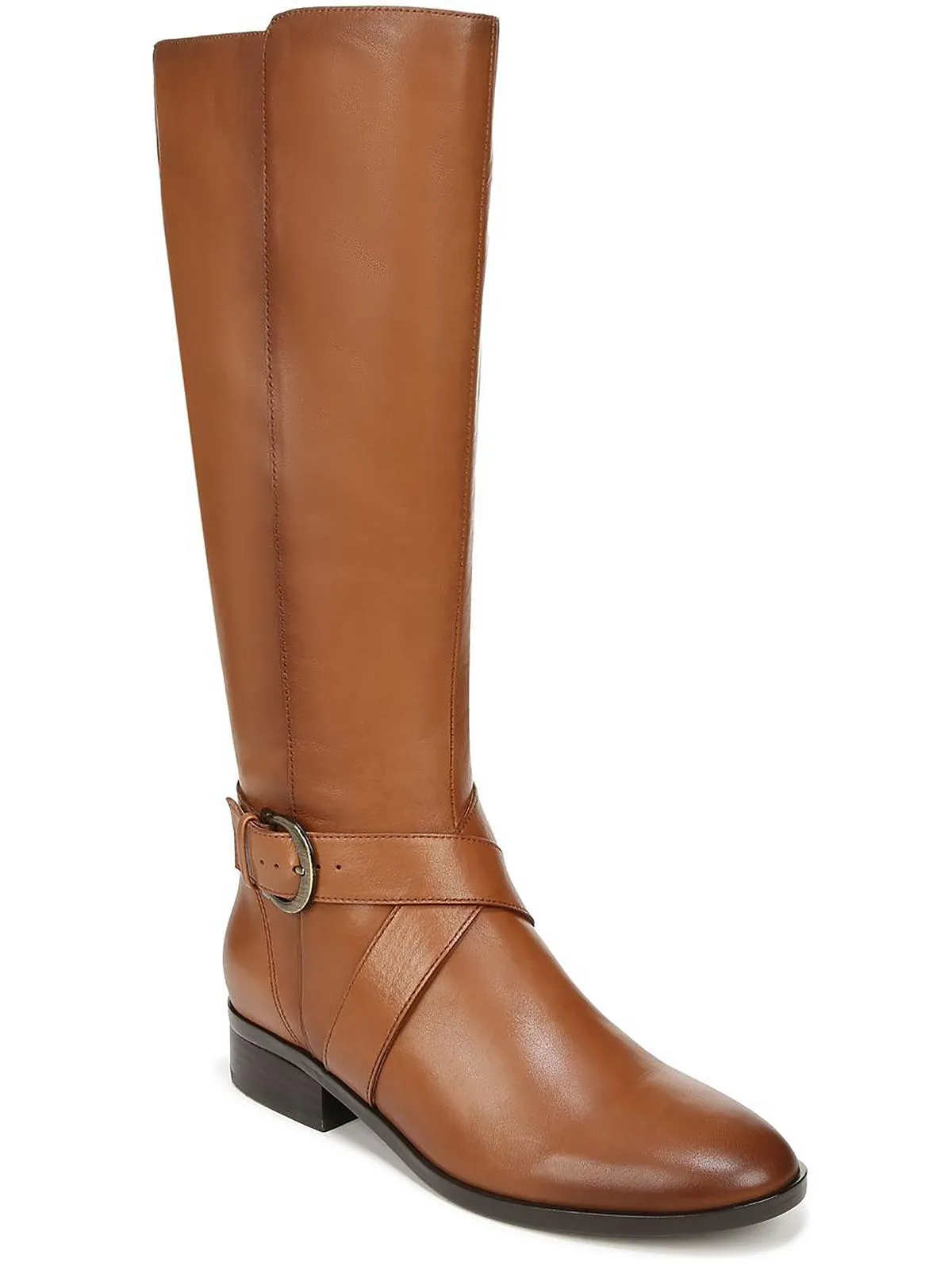 Raisa Womens Leather Knee-High Boots PU Seamless Comfort Mountain Hike