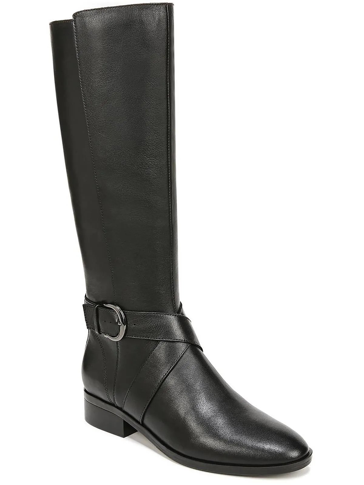 Raisa Womens Leather Knee-High Boots Fashionable Look