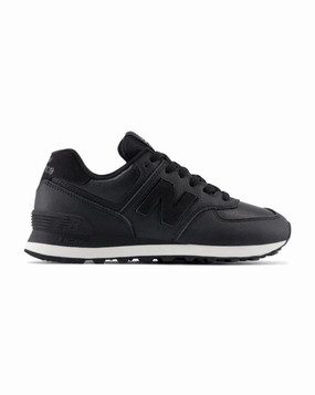 Comfort Midsoles Anti Friction Insole Women's New Balance 574 - Black / Black
