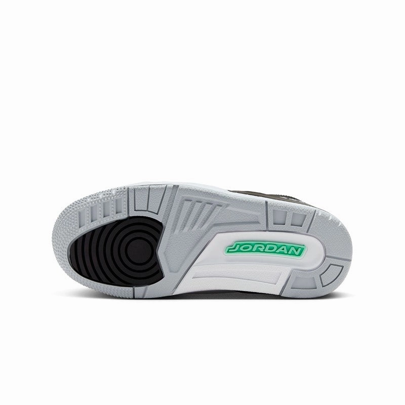 Air Jordan 3 Retro "Green Glow" Pre- School Running Friendly