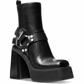 Womens Zipper Leather Booties Padded Interior Outdoor Explorer Breathable Snowy Path