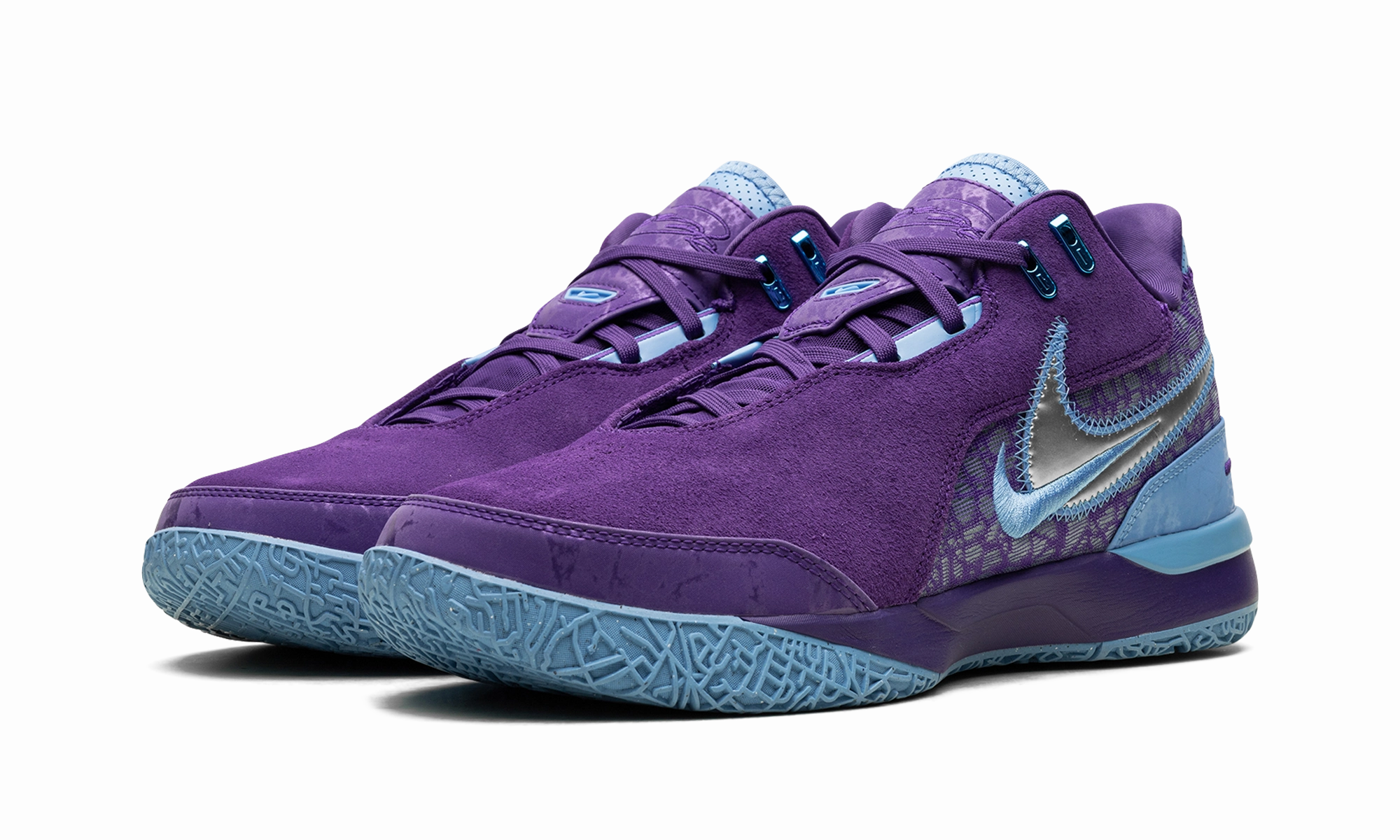 Zoom LeBron NXXT Gen AMPD "Summit Lake Hornets" Sock Like Liner Fit Comfort footbed