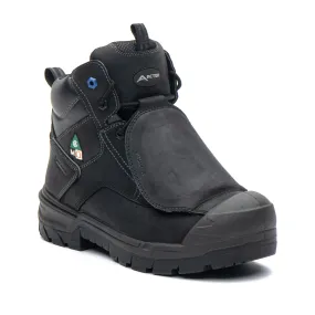 Cushioned Step All Day Worker Bootie Cut G3G 6" Composite Toe Metguard Work Boots A9211B-11