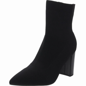 Galio Womens Zipper Knit Booties Padded Interior Snow Trekker