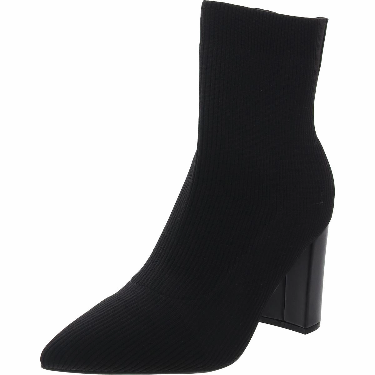 Galio Womens Zipper Knit Booties Padded Interior Snow Trekker