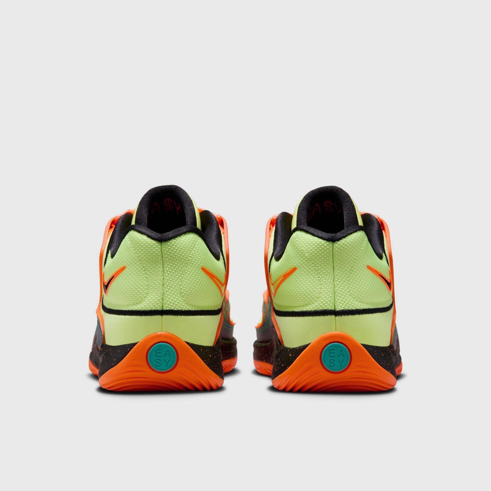 Nike KD18 Clear Jade / Black - Liquid Lime Protective Heel Cushion