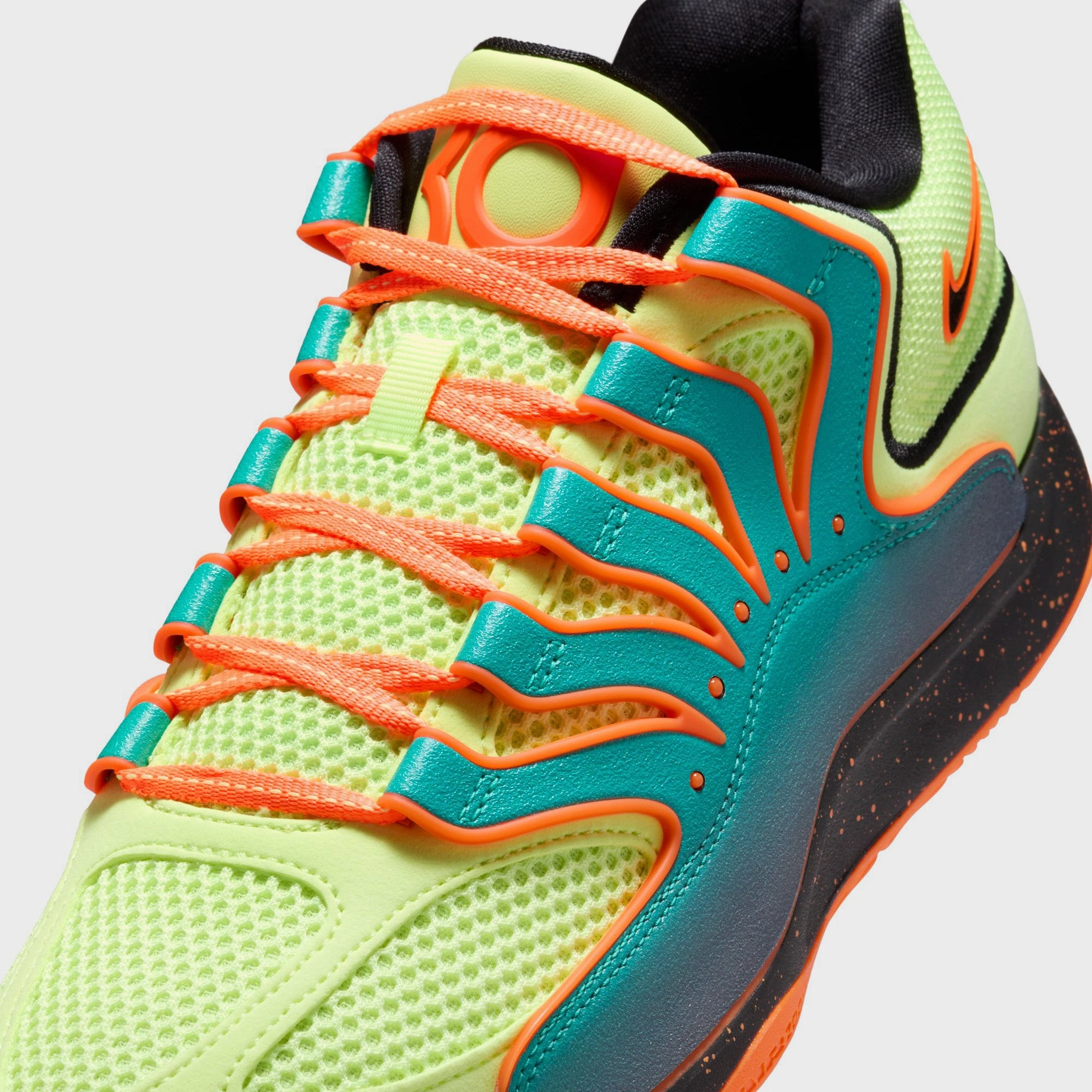 Neutral Motion Frame Nike KD18 Clear Jade / Black - Liquid Lime