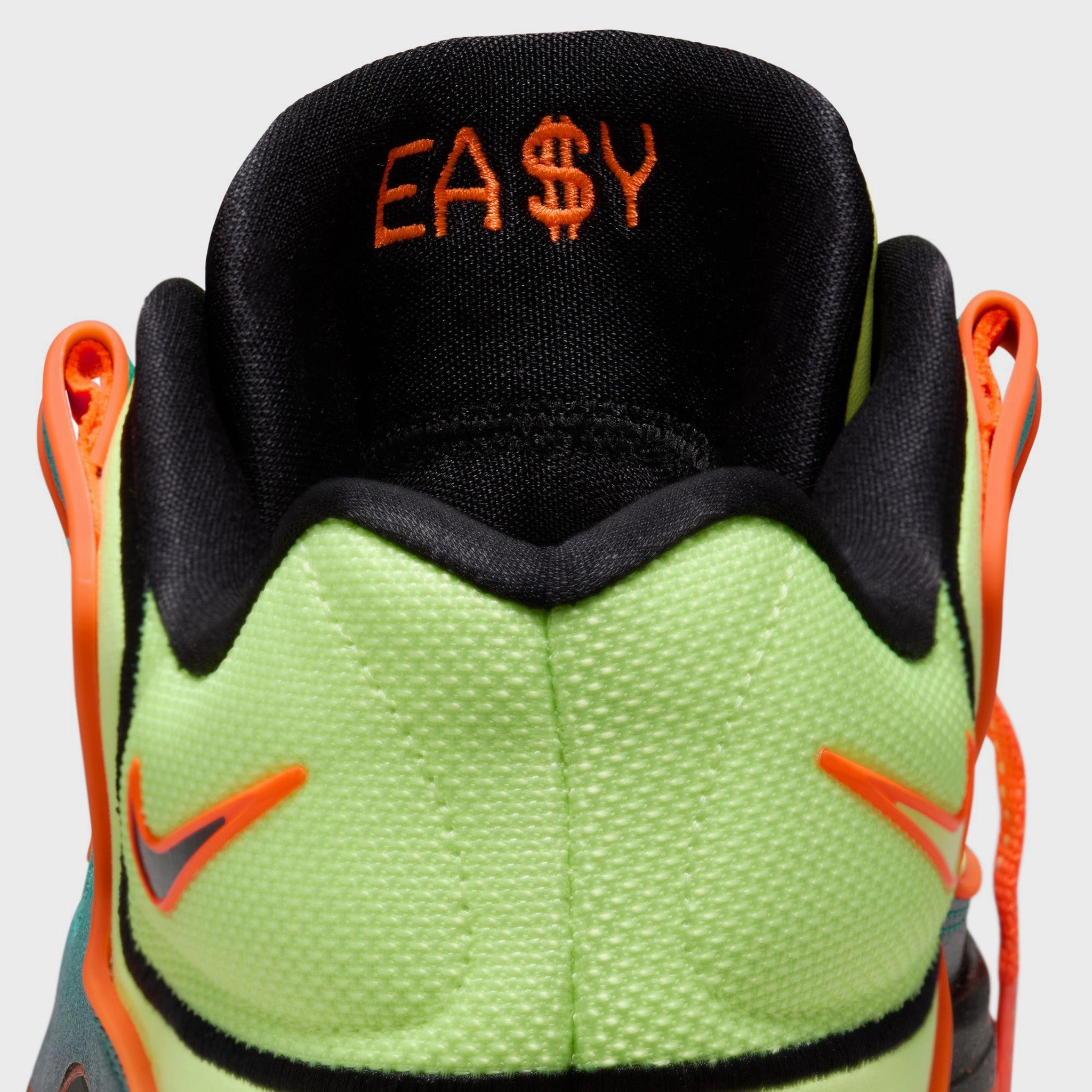 Dynamic Support System Mid Foot Harness Nike KD18 Clear Jade / Black - Liquid Lime