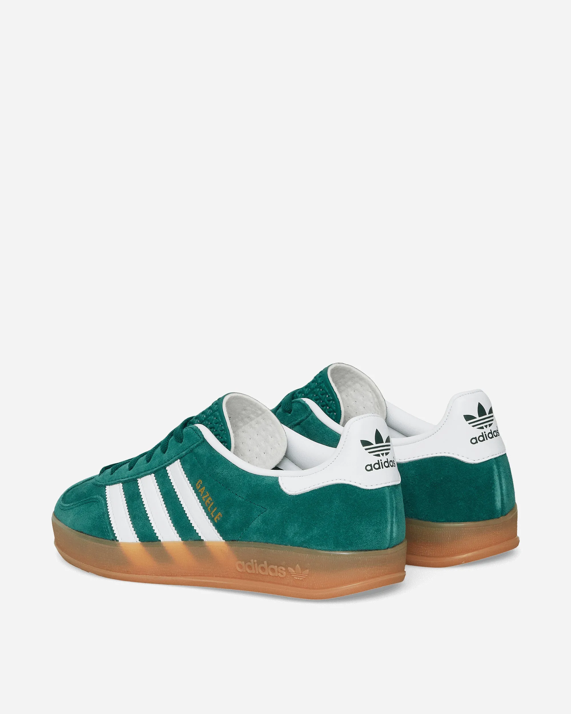Gazelle Indoor Sneakers Collegiate Green / Cloud White Noise Reducing Sole