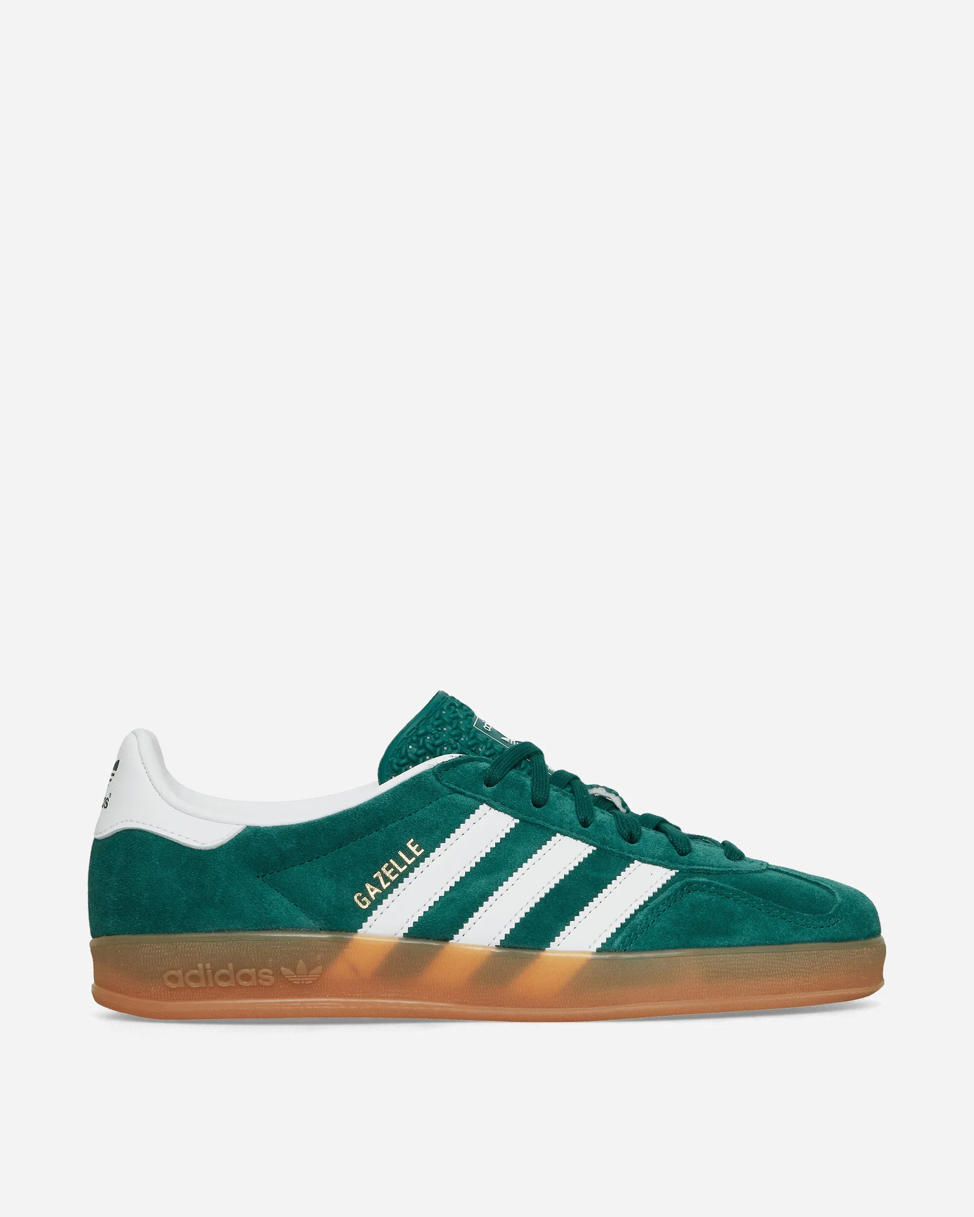 Seamless Knit Construction All-purpose fit Gazelle Indoor Sneakers Collegiate Green / Cloud White
