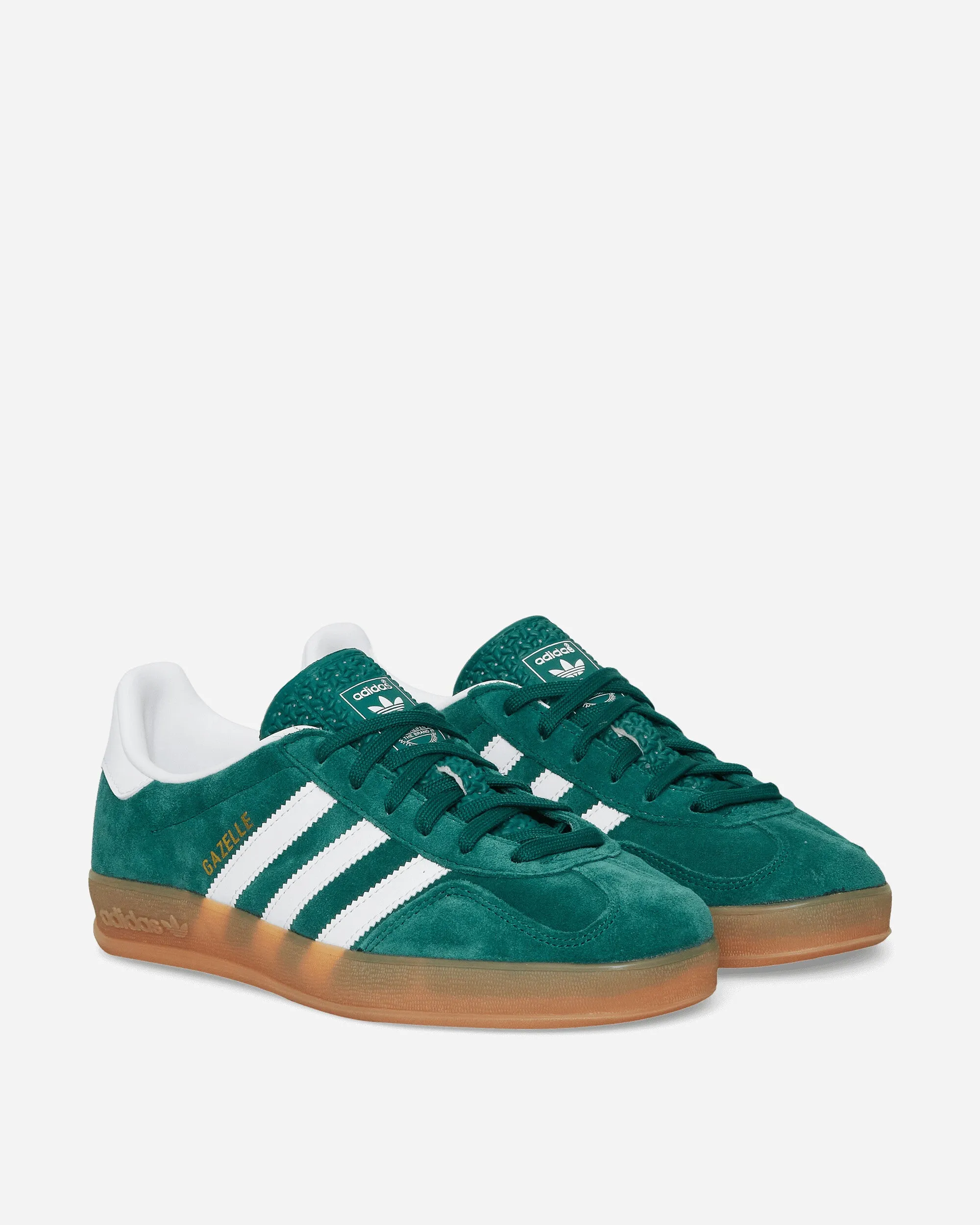 Ventilation Perforation Systems Gazelle Indoor Sneakers Collegiate Green / Cloud White