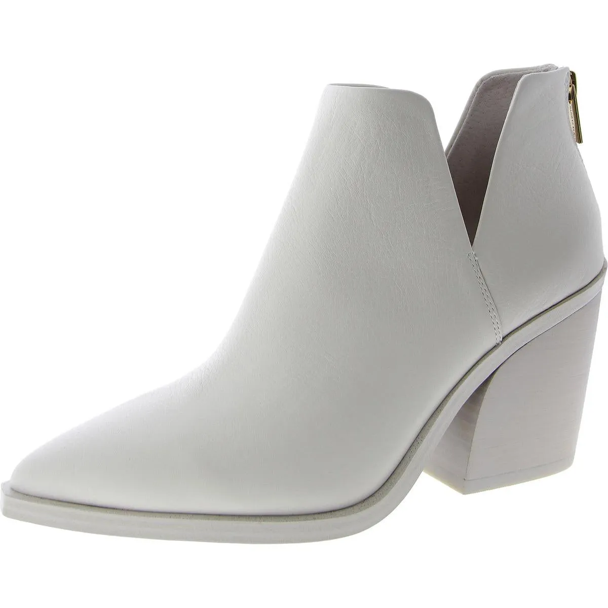 Dry Interior Gdgeta Womens Zipper Cut-Out Booties