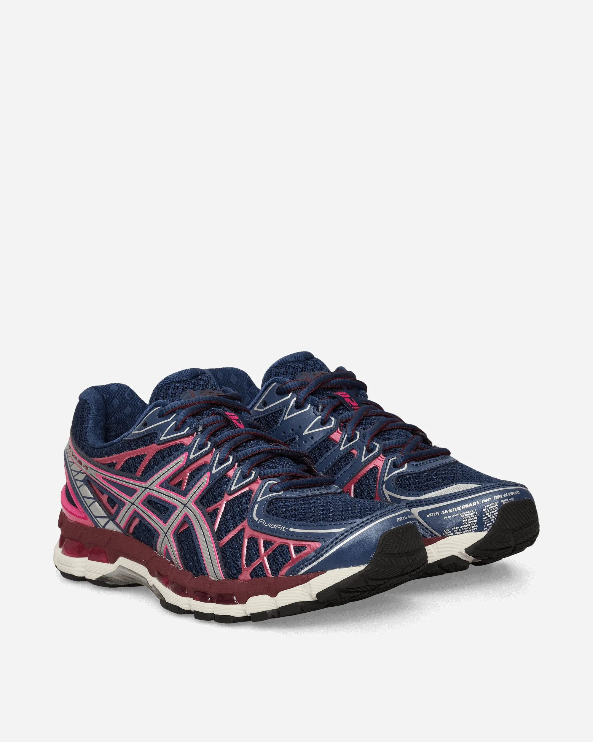 GEL-Kayano 20 Sneakers Independence Blue / Pure Silver Bold Outsole Geometry