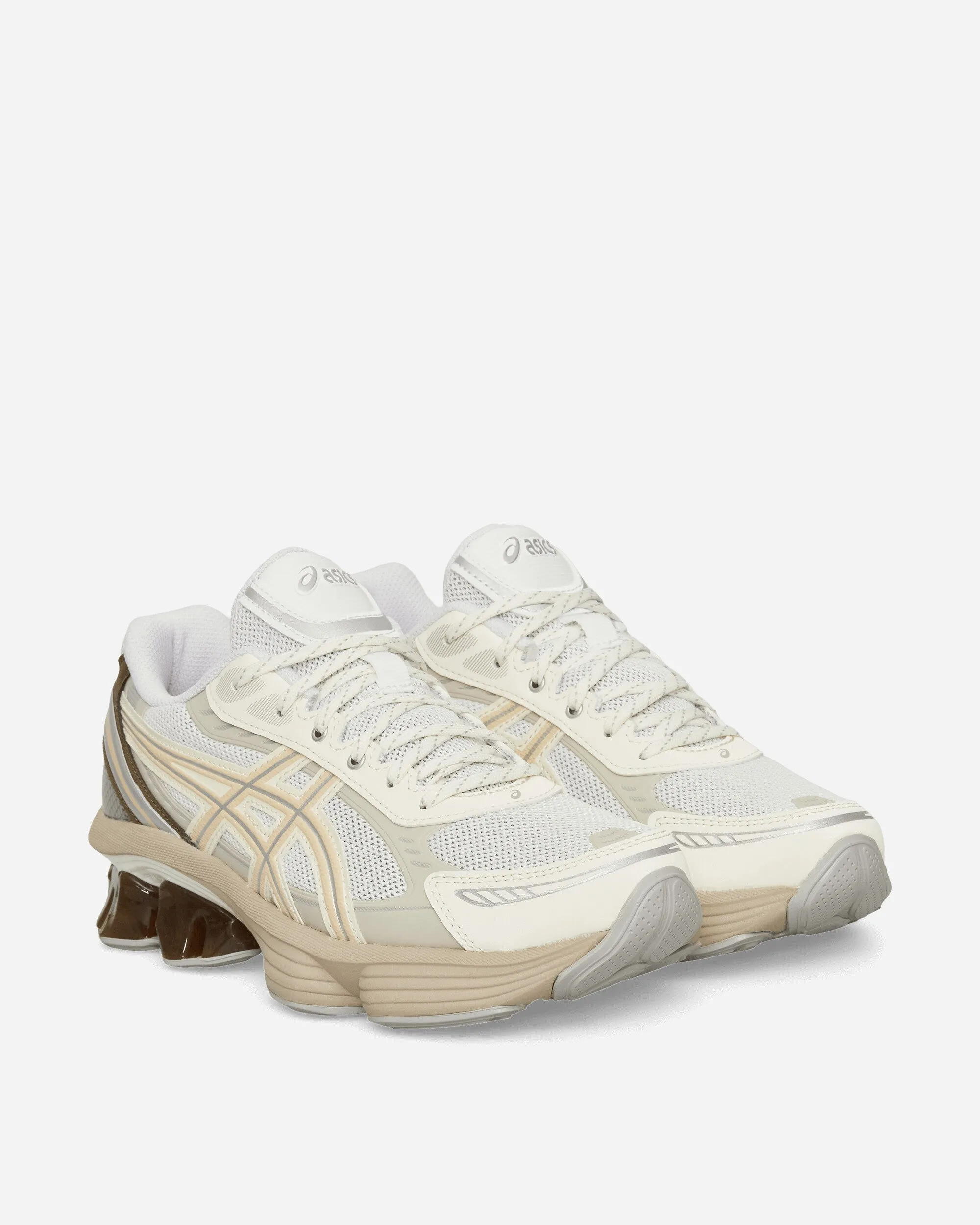 Thermoplastic Construction GEL-Kinetic Fluent Sneakers White / Marzipan