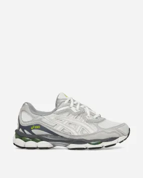 Ergonomic Lacing System Work Day Fit GEL-NYC Sneakers White / Glacier Grey