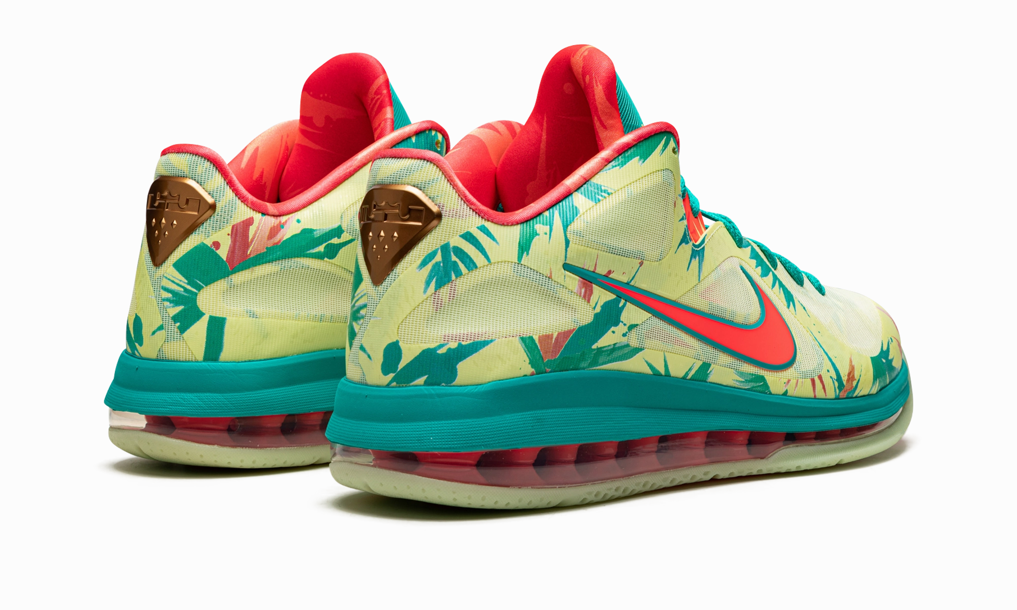 LeBron 9 Low "LeBronald Palmer" Gum Rubber Outsole