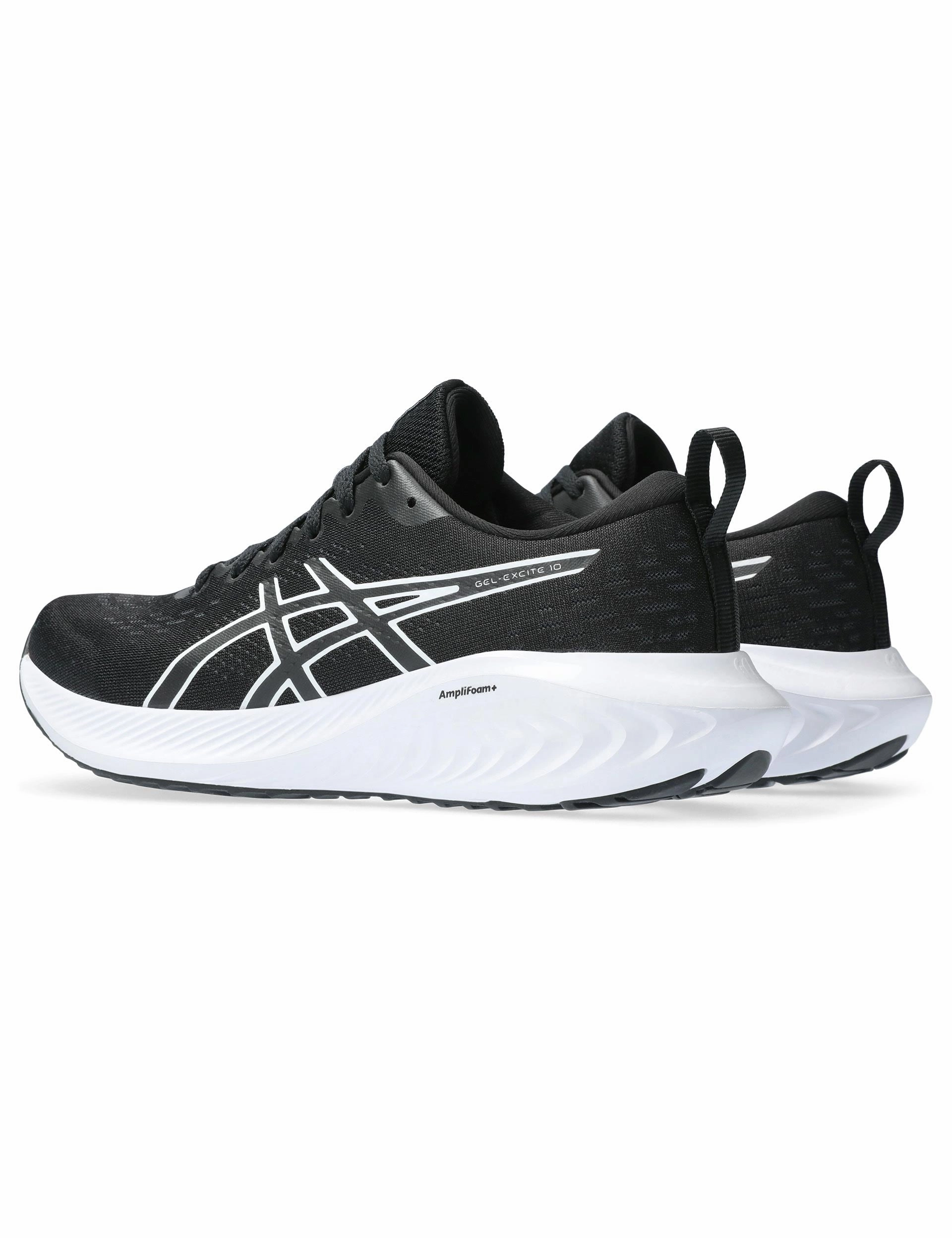 Gel-Excite 10 - Black/White cold weather running shoes