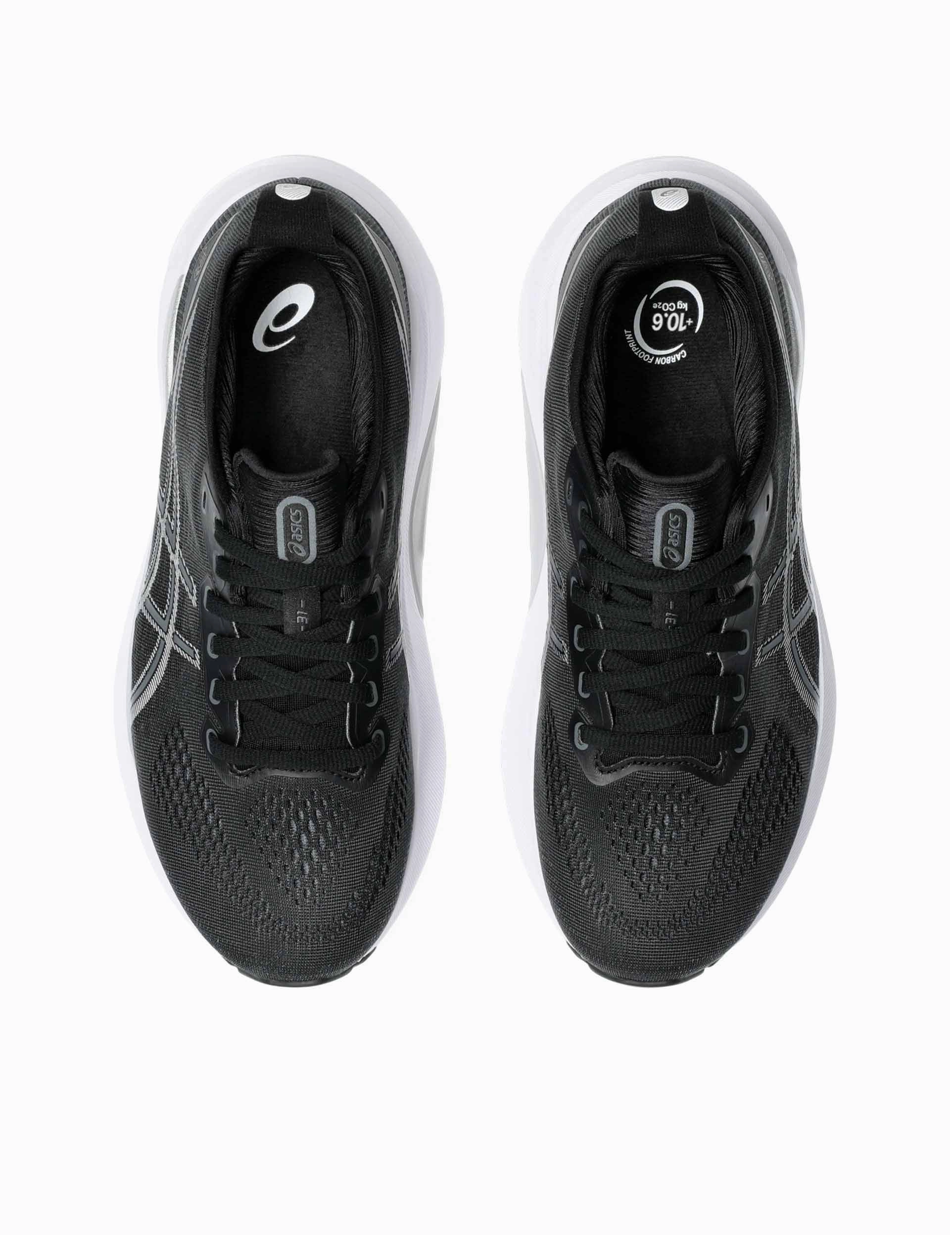 Gel Kayano 31 Black/Pure Silver Concrete - running