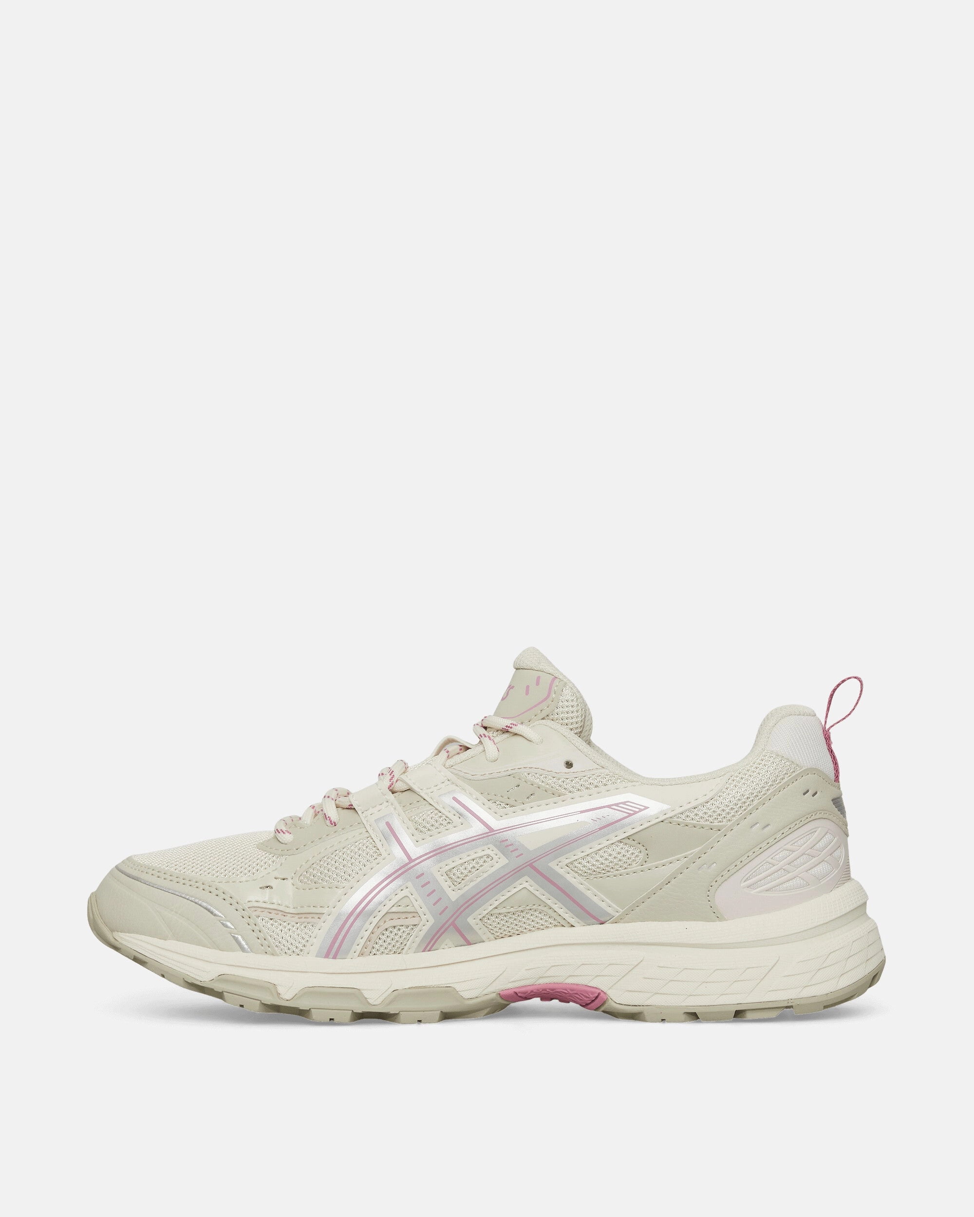 GEL-Nunobiki Sneakers Cream / Sweet Pink Shockproof