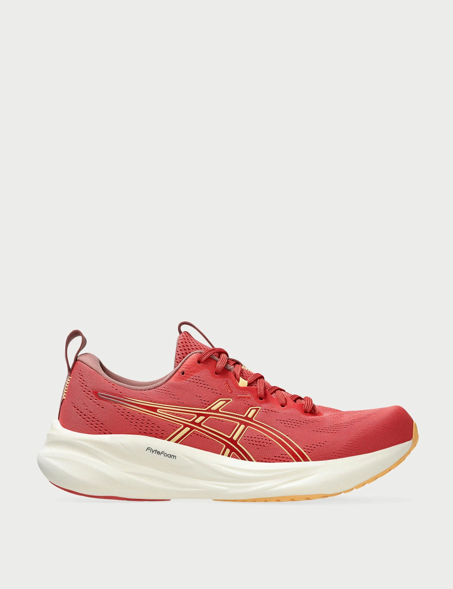 Gel-Pulse 16 - Dark Pink Clay/Orange Glow badminton player shoes