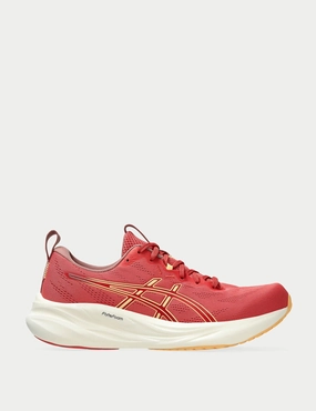 Gel-Pulse 16 - Dark Pink Clay/Orange Glow badminton player shoes