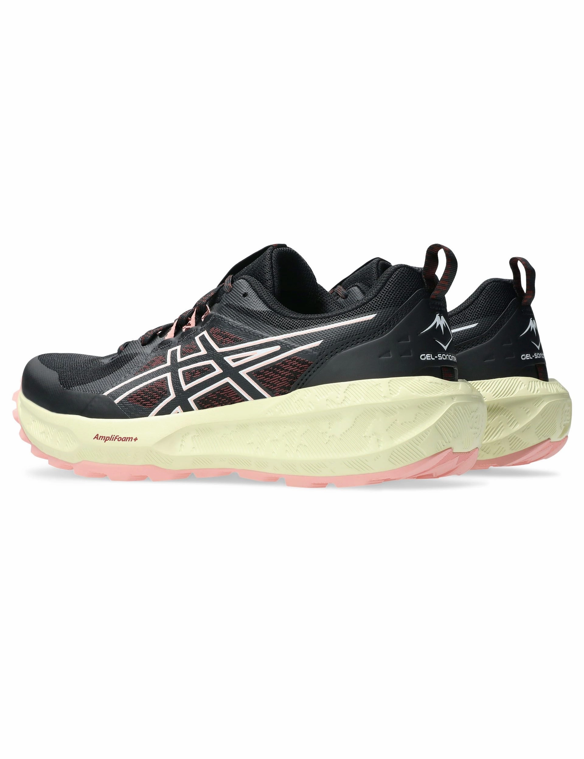 Gel-Sonoma 8 - Black/White shock - absorbing foam shoes