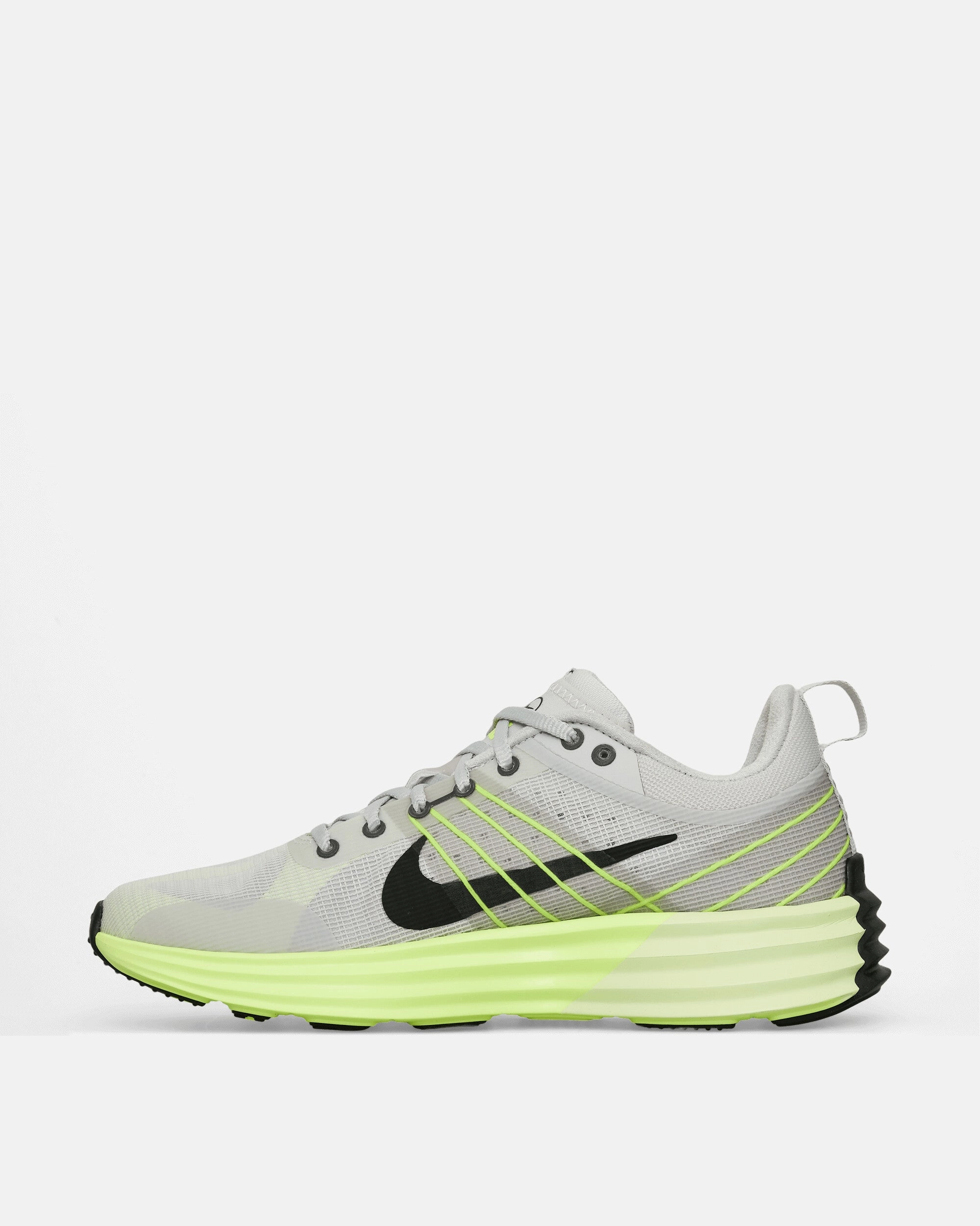 Stable Structure Flex Zones Lunar Roam Sneakers Neutral Grey / Volt