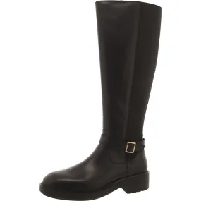 Georgi Womens Leather Tall Knee-High Boots Mud Defense Urban Fashion
