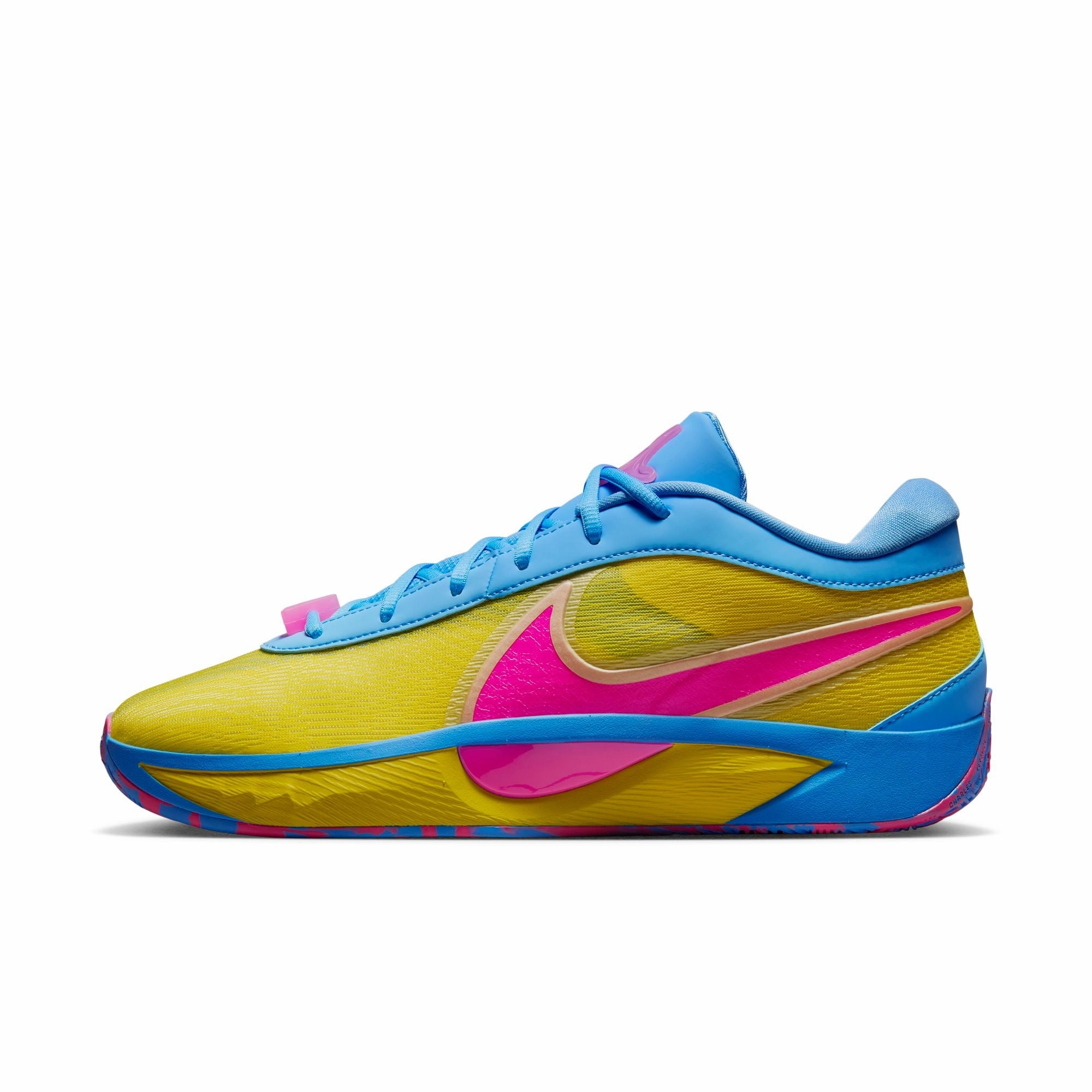 Comfort Fit System Heel lockdown Giannis Freak 6 'Candy Funhouse' EP