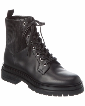 Gianvito Rossi Martis 20 Leather Boot Stable Structure