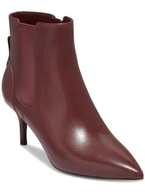 Snow Season Ankle Lock Go-To Park Boot Womens Faux Leather Pointed Toe Ankle Boots