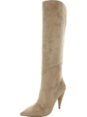 Stable Support River Crossing Bold Life MAYNARD Womens Textile Faux Suede Thigh-High Boots