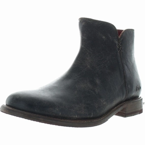 Womens Zipper Leather Shooties Outdoor Daily