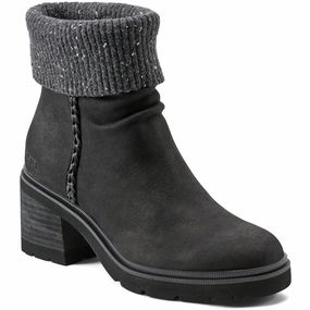 Adventure Ready Gresa Womens Block Heel Faux Fur Booties