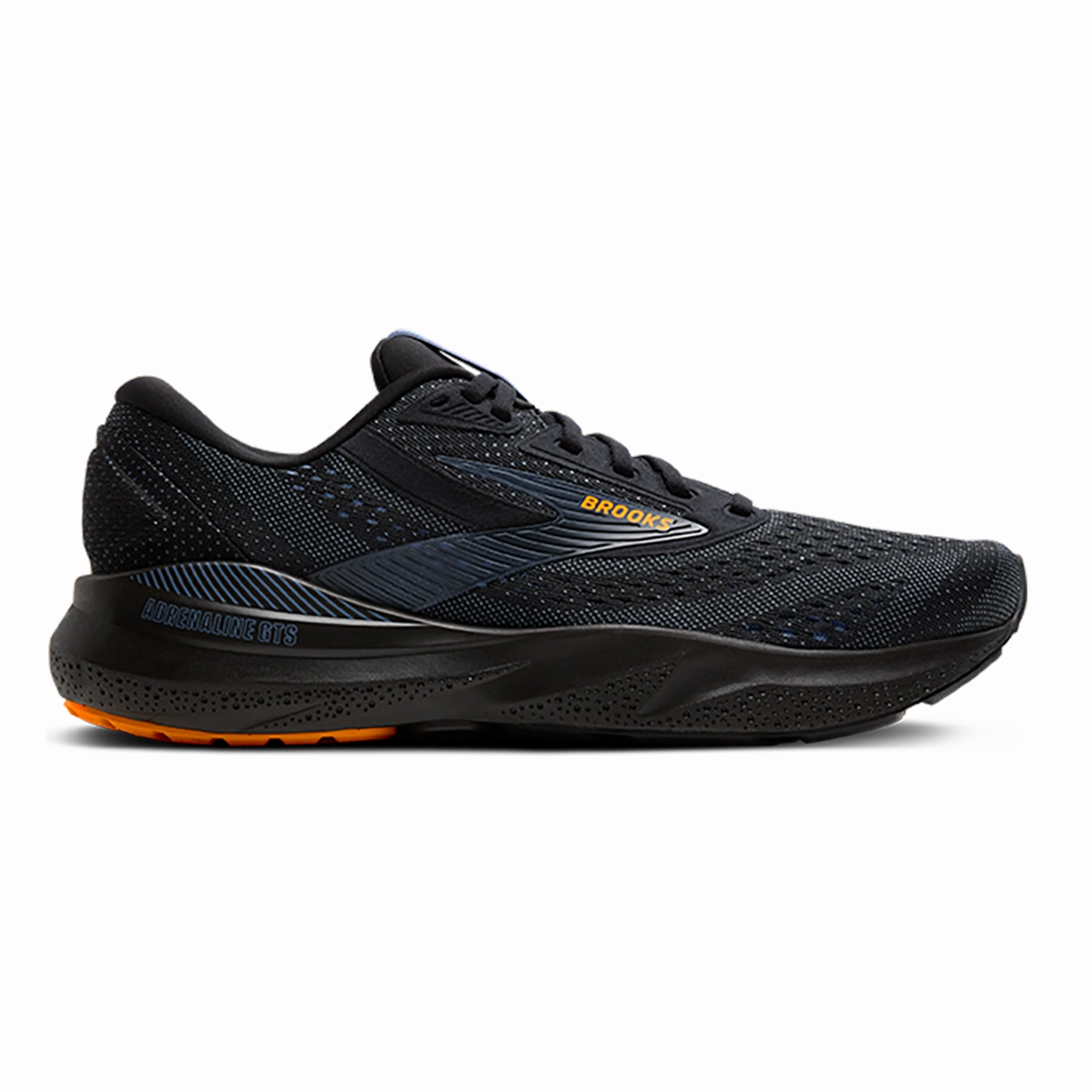 MeshVentilation Brooks Adrenaline GTS 24 Black - Country Blue - Orange