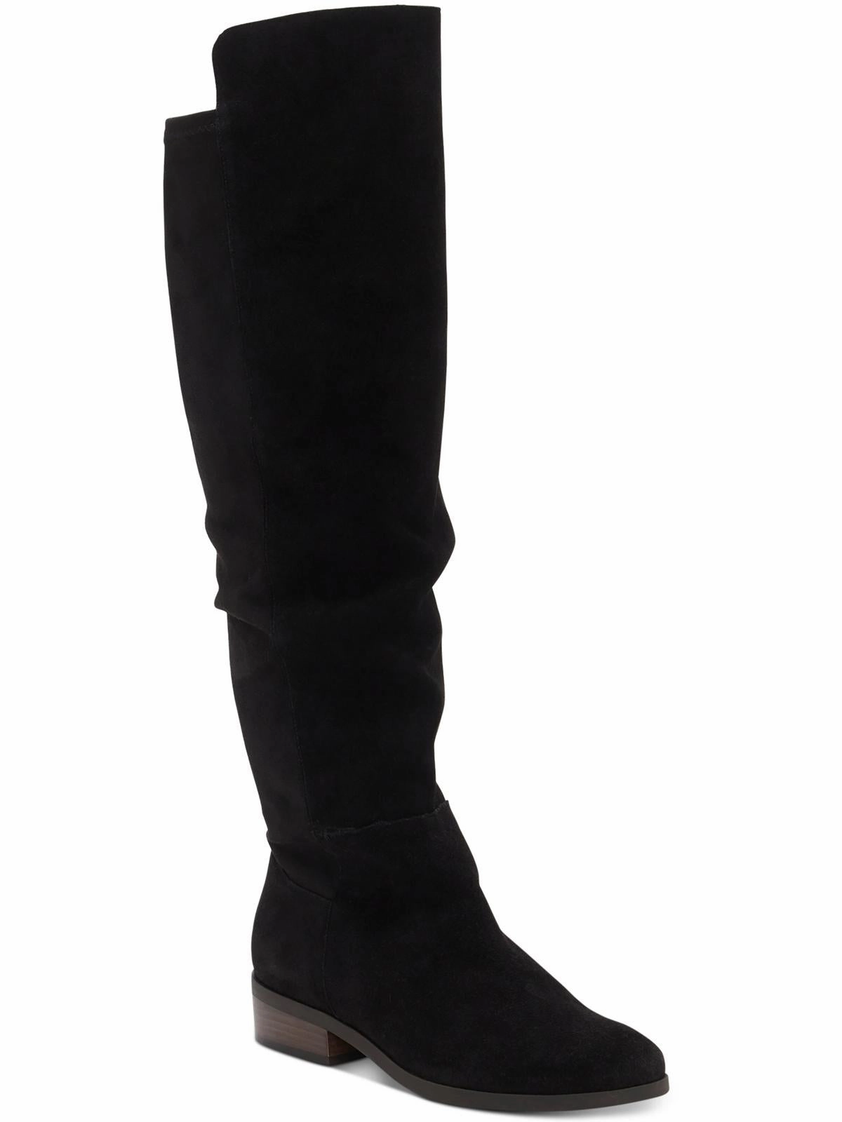 Cold resistant Calypsow Womens Suede Tall Knee-High Boots