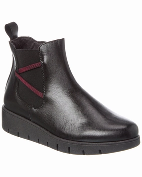 Eric Michael Harper Short Leather Boot Neutral Finish work mode